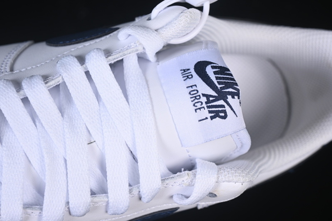 Nike [FJ4146-119]-[AIR FORCE 1 07 WHITE/COLLEGIATE NAVY]-[WOMAN:36-39]-[MAN:40-45] - Image 9