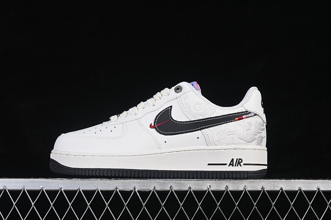 Nike [DD1982-347]-[AIR FORCE 1 07 LOW WHITE/BLACK]-[WOMAN:36-39]-[MAN:40-45] - Image 2