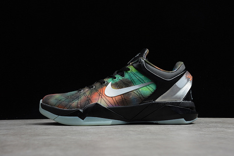 Nike Nike ZOOM KOBE 7 ALL STAR GALAXY BLACK/METALLIC SILVER-TOTAL ORANGE-VOLT · 520810-001, photo 1