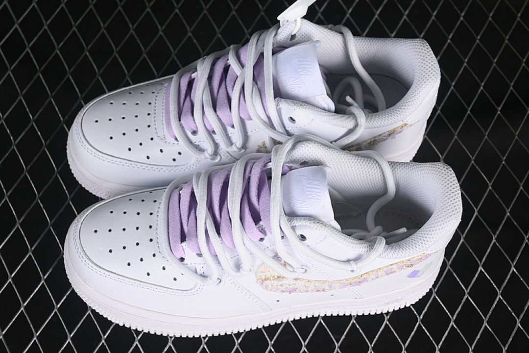 Nike [DH9999-556]-[AIR FORCE 1 07 LOW WHITE/PURPLE]-[WOMAN:36-39]-[MAN:40-45] - Image 11