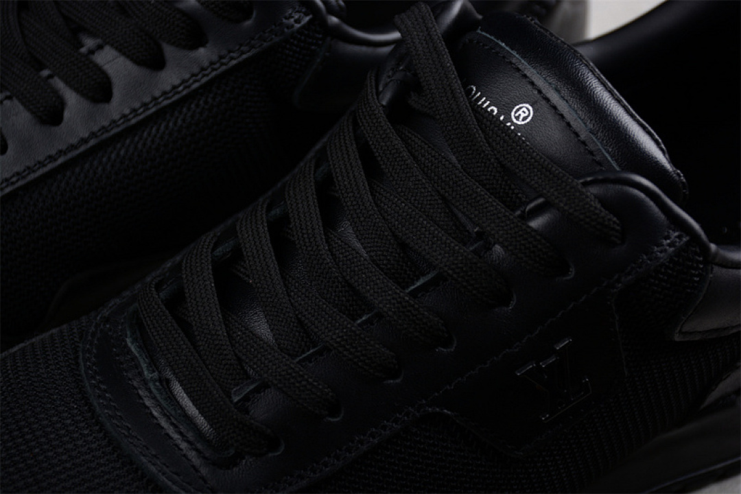 Louis Vuitton [0317174H56]-[L*V RUN AWAY SNEAKERS BLACK]-[WOMAN:36-39]-[MAN:40-45] - Image 12