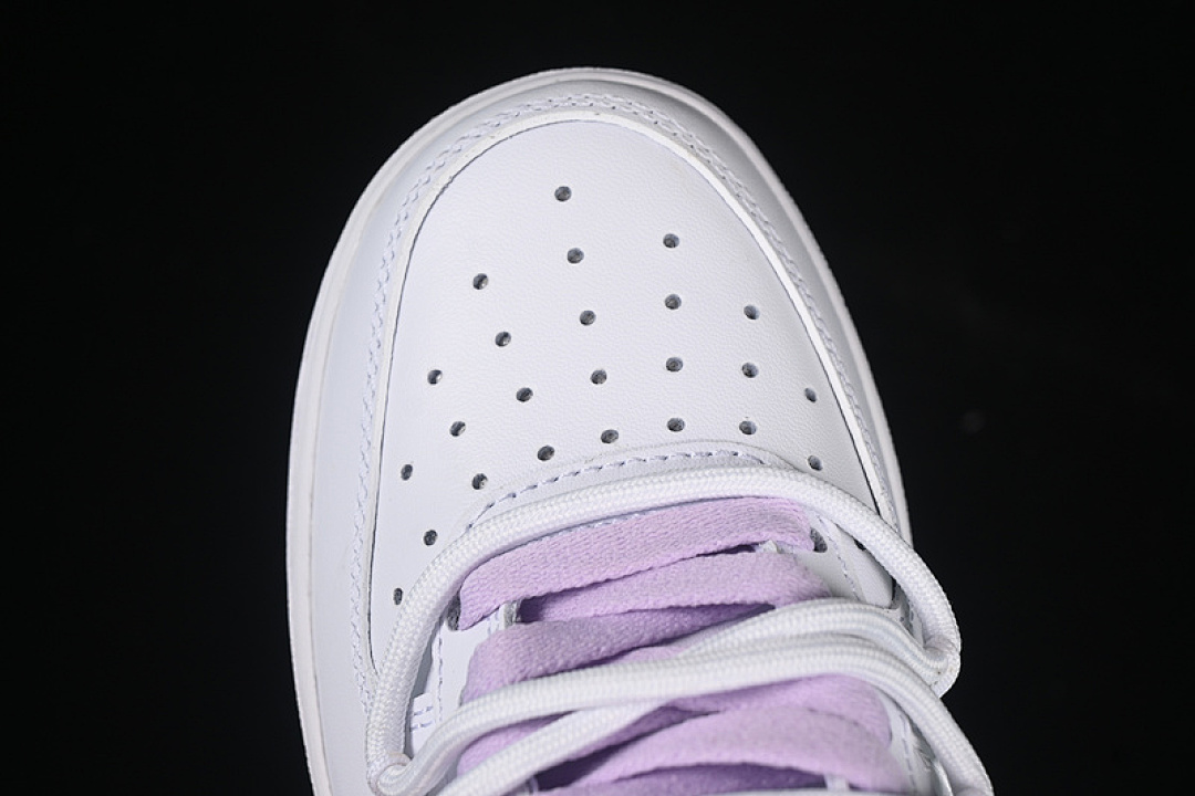Nike [DH9999-556]-[AIR FORCE 1 07 LOW WHITE/PURPLE]-[WOMAN:36-39]-[MAN:40-45] - Image 10