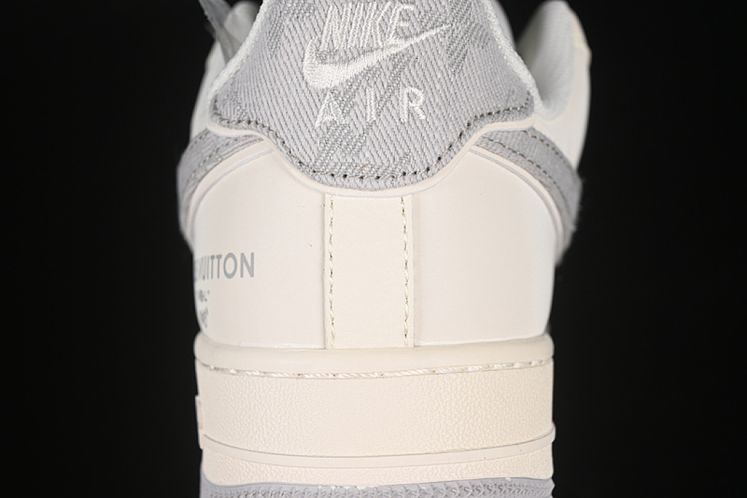Nike [SM6668-103]-[AIR FORCE 1 07 LOW LV GREY/WHITE]-[WOMAN:36-39]-[MAN:40-45] - Image 7
