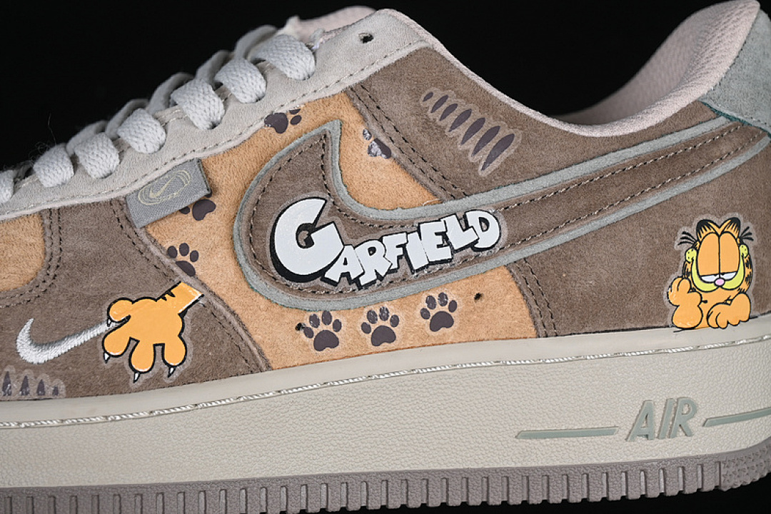 Nike [CD1212-333]-[AIR FORCE 1 07 LOW BROWN/KHAKI/GREY]-[WOMAN:36-39]-[MAN:40-45] - Image 8