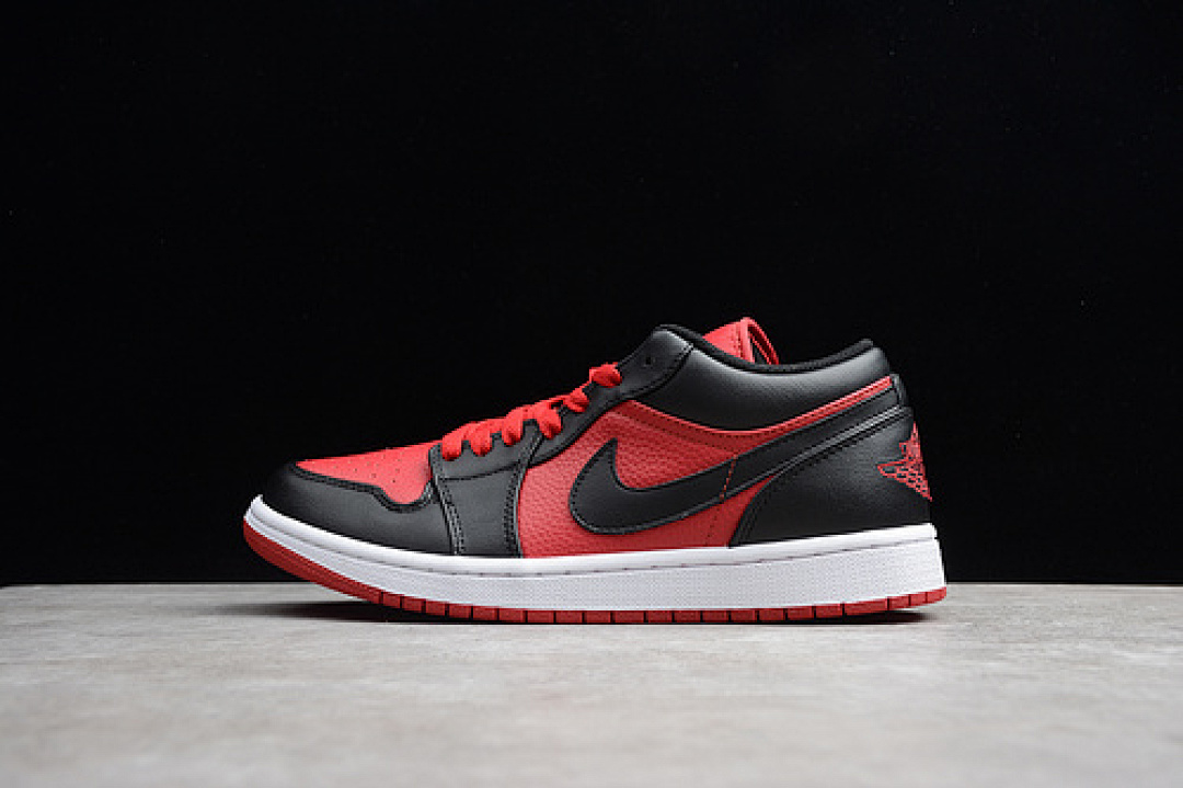 Jordan [69-67-76]-[553558-610]-[AIR JORDAN 1 LOW GYM RED/BLACK]-[WOMAN:36-39]-[MAN:40-47], photo 1