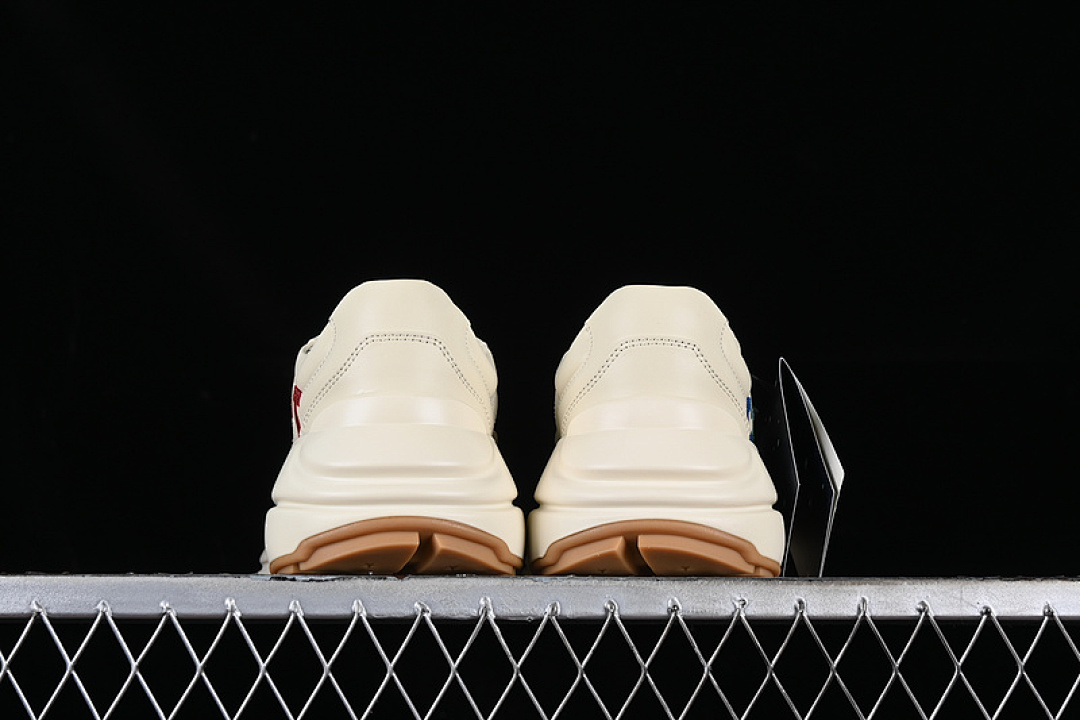 On Running [DRW009022]-[GU*CCI RHYTON VINTAGE TRAINER SNEAKER BROWN/ORANGE/BLUE/GREY]-[WOMAN:35-39] - Image 15