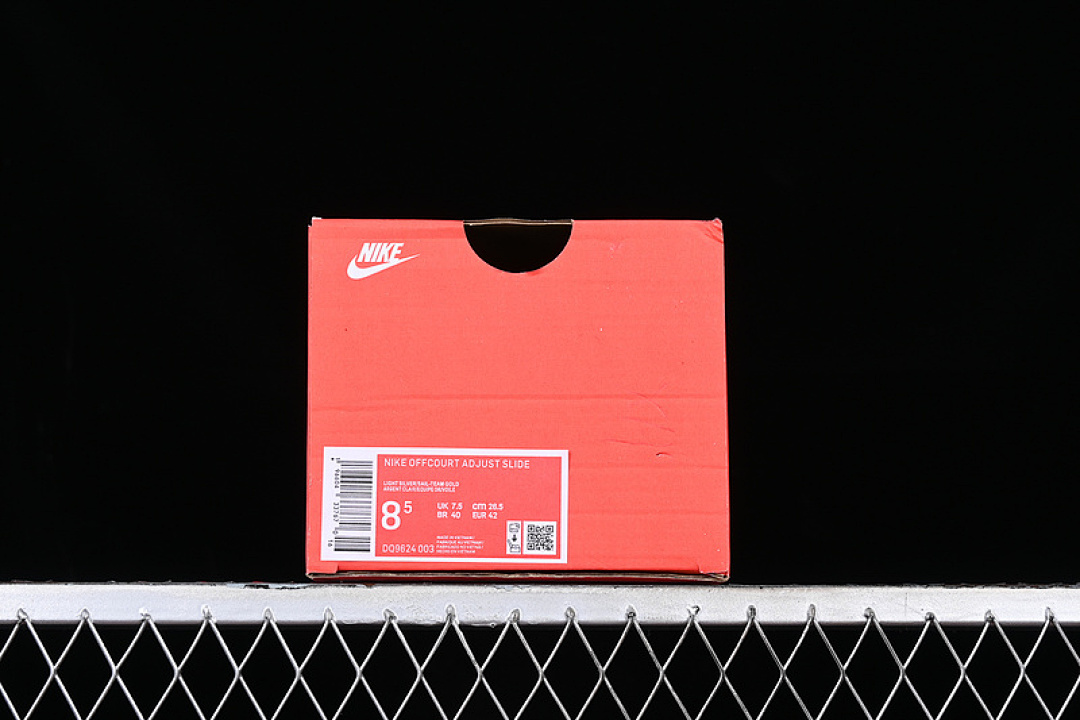 Nike [DQ9624-003]-[OFFCOURT ADJUST SLIDE LIGHT SILVER/TEAM GOLD/LIGHT BONE/SAIL]-[UNSIEX:36-44] - Image 12