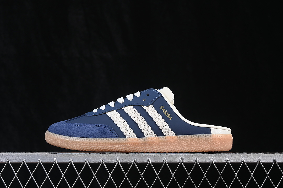 Adidas Adidas MULE CLOVER CASUAL HALF DRAG NAVY BLUE/MIDNIGHT BLUE/WHITE · HP5053, photo 1
