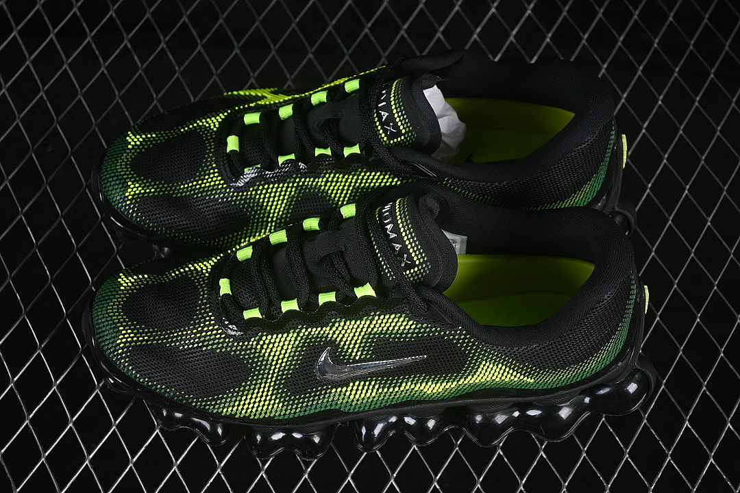 Unbranded [IQ7634-001]-[AIR LIQUID MAX AIR CUSHION SHOES GRASS GREEN/BLACK]-[WOMAN:36-39]-[MAN:40-45] - Image 10