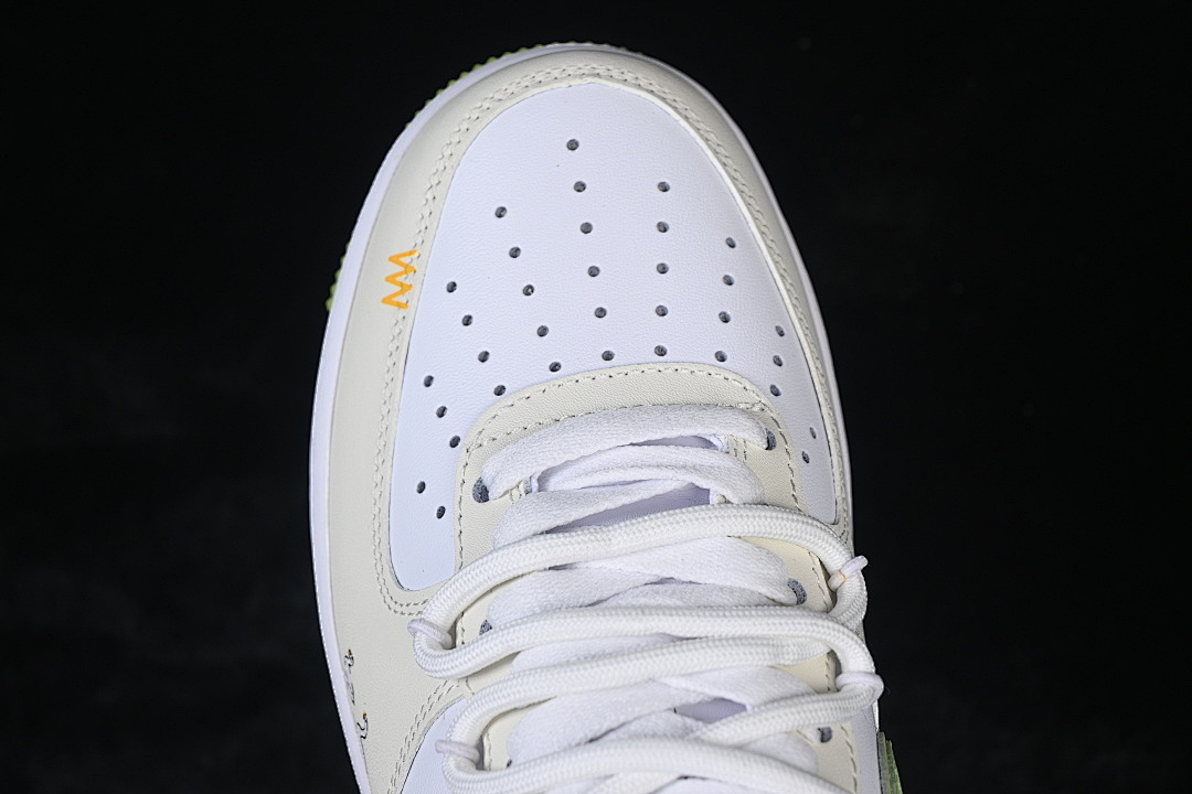 Nike [YY2024-315]-[AIR FORCE 1 07 LOW CASUAL SNEAKERS GRASS GREEN/WHITE]-[WOMAN:36-39]-[MAN:40-45] - Image 9