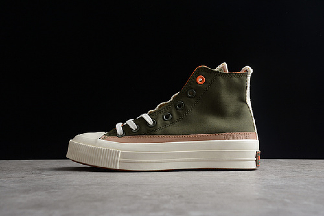 Converse 173059C]-[TODD SNYDER X CHUCK 70 HIGH REBEL PREP DEEP DEPTHS/EGRET]-[WOMAN:35-39.5]-[MAN:40-44], photo 1