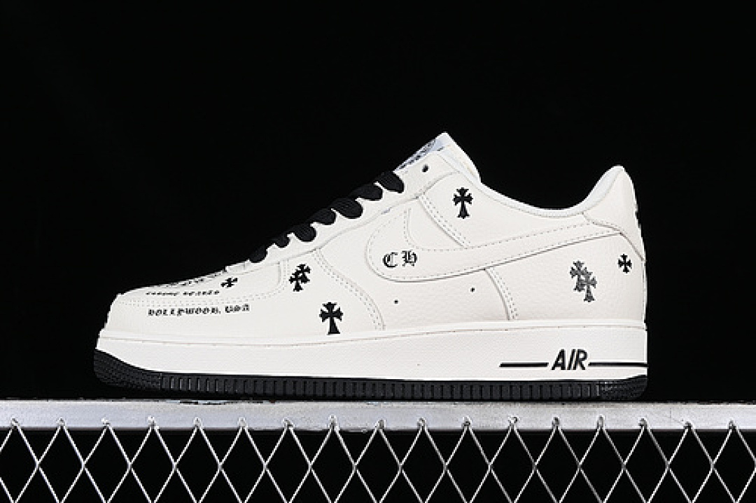 Nike [KL2307-501]-[AIR FORCE 1 07 LOW WHITE/BLACK/GREY]-[WOMAN:36-39]-[MAN:40-45], photo 1