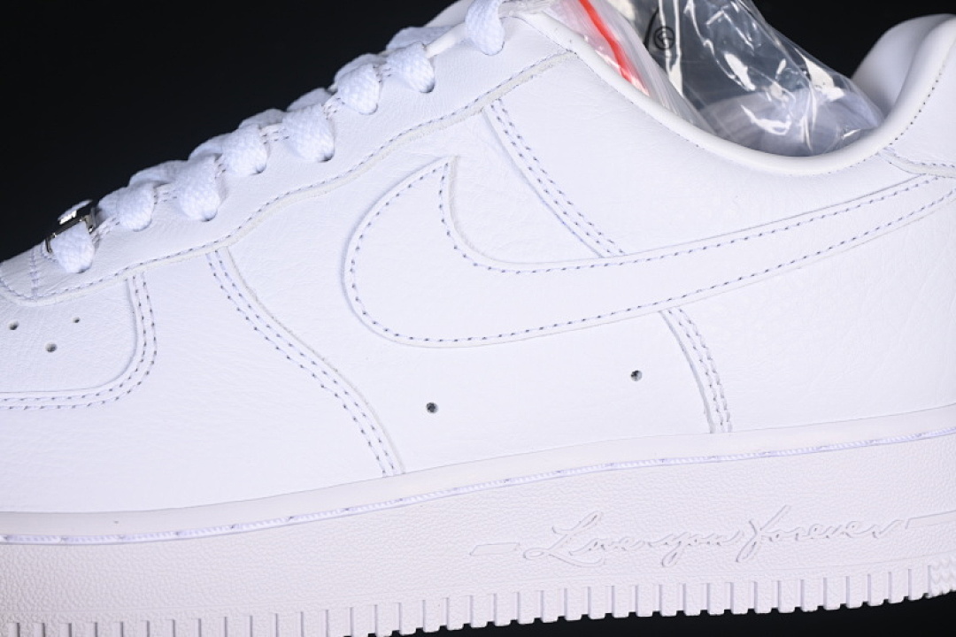 Nike [CZ8065-100]-[AIR FORCE 1 07 LOW CASUAL SNEAKERS WHITE/PURE WHITE]-[WOMAN:36-39]-[MAN:40-48.5] - Image 7