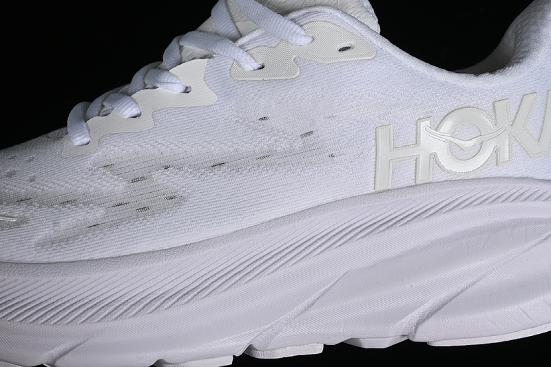 On Running [1127952 WWH]-[HOKA ONE BONDI 8 WHITE/GREY]-[WOMAN:36-39]-[MAN:40-45] - Image 8