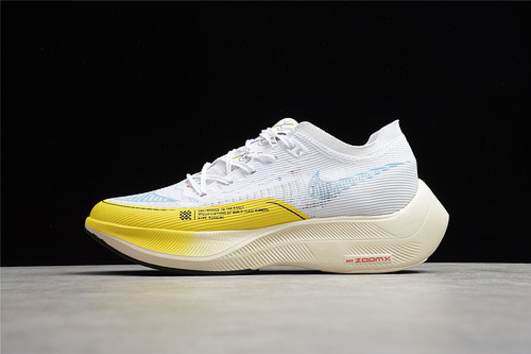 ZOOMX VAPORFLY NEXT% 2 WHITE/YELLOW STRIKE/OFF NOIR · DM9056-100, photo 1
