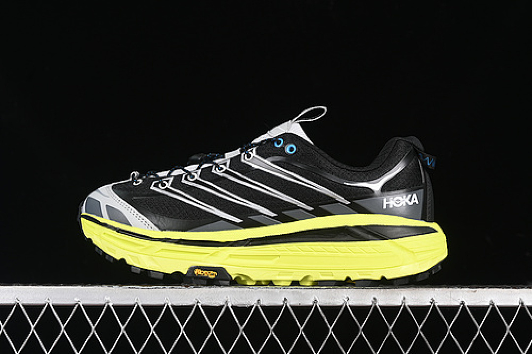Hoka Hoka [1141572 BHK]-[ MAFATE THREE 2 GREY/BLACK/GREEN]-[WOMAN:36-39]-[MAN:40-45], photo 1