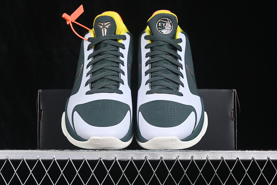 Nike [CD4991-300]-[KOBE 5 PROTRO METALLIC RED BRONZE-SPEED YELLOW-FOREST GREEN]-[MAN:40-48.5] - Image 13