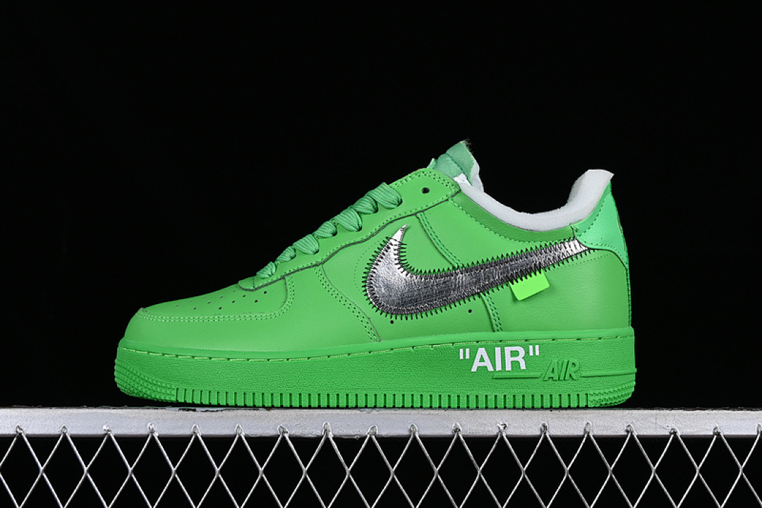 Nike Nike [NEW YORK BROOKLYN MUSEUM X OW AIR FORCE 1 07 LOW LIGHT GREEN SPARK]-[UNSIEX:36-47.5], photo 1