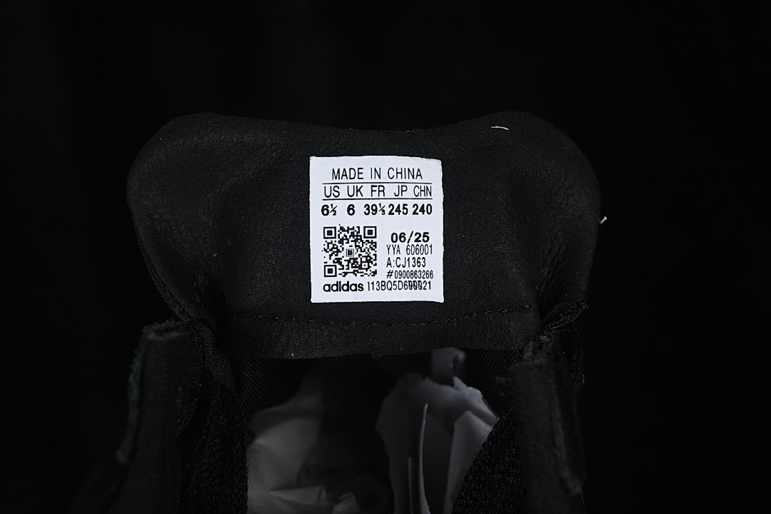Adidas [CJ1363]-[ULTRA LIGHT AND BREATHABLE CASUAL RUNNING SHOES BLACK/INKINESS]-[WOMAN:36-39]-[MAN:40 - Image 5