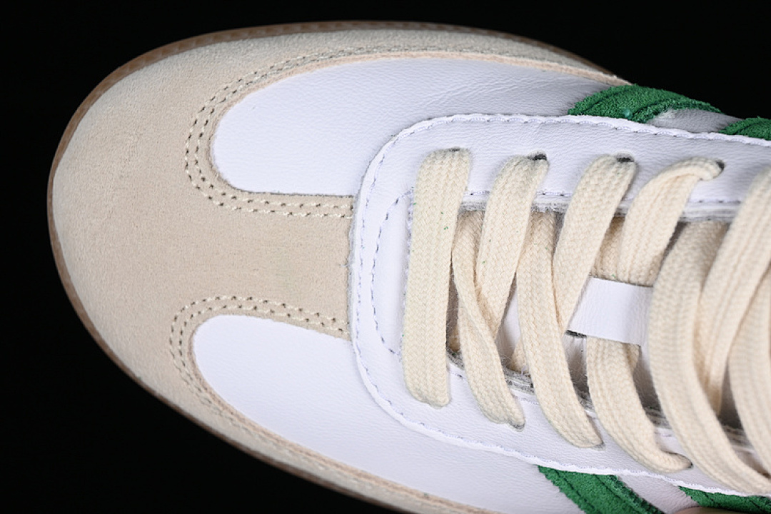 Adidas [HQ6075]-[ADIDAS SAMBA OG SPORTY&RICH WHITE/GREEN/BROWN]-[WOMAN:36-39]-[MAN:40-45] - Image 10