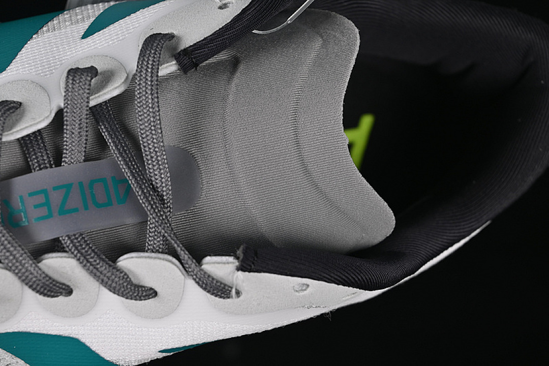 Adidas [JS4487]-[ADIZERO EVO SL WHITE/GREY/GREEN]-[WOMAN:36-39]-[MAN:40-45] - Image 9