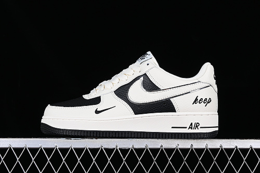 Nike [BM2023-102]-[AIR FORCE 1 07 LOW KEEP FRESH BLACK/WHITE/GREY/SILVER]-[UNISEX:36-45], photo 1