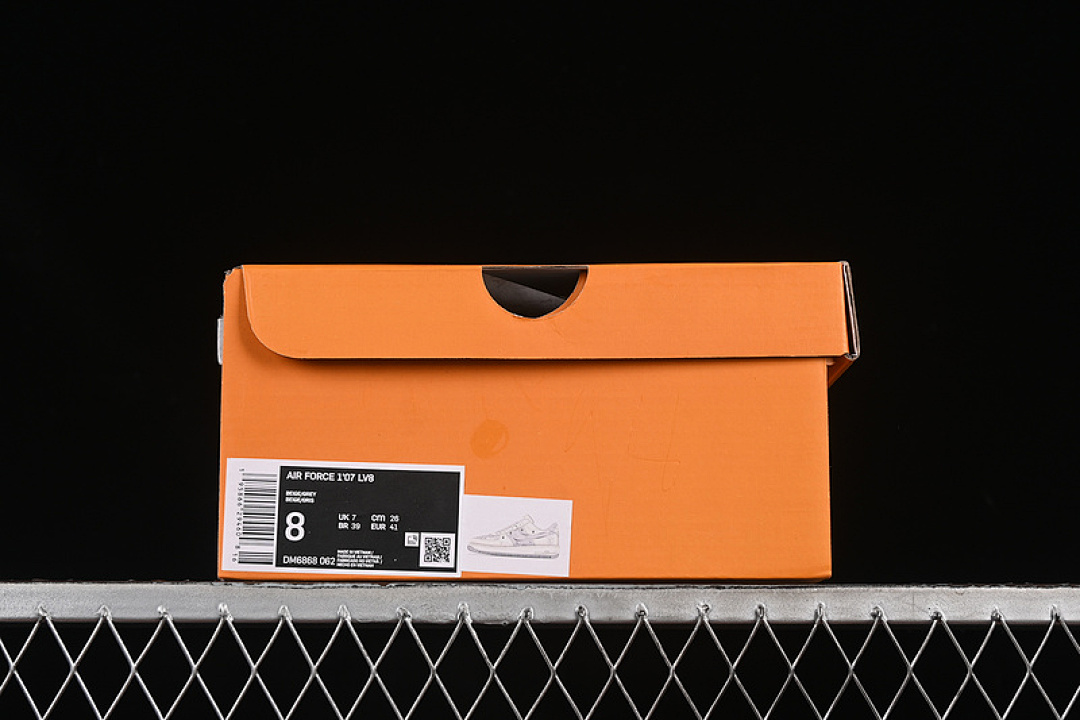 Nike [DM6868-062]-[AIR FORCE 1 07 LOW LV WHITE/GREY]-[WOMAN:36-39]-[MAN:40-45] - Image 12