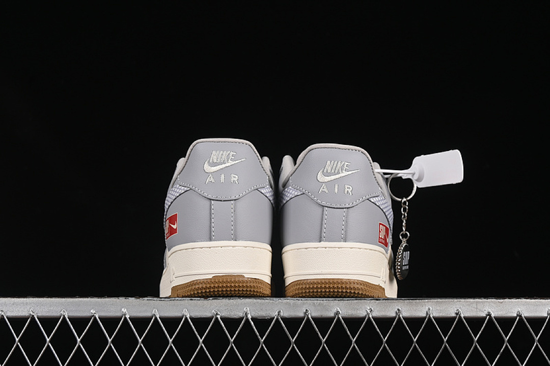 Nike [KK1988-075]-[AIR FORCE 1 07 LOW SUPREME WHITE/GREY]-[WOMAN:36-39]-[MAN:40-45] - Image 14