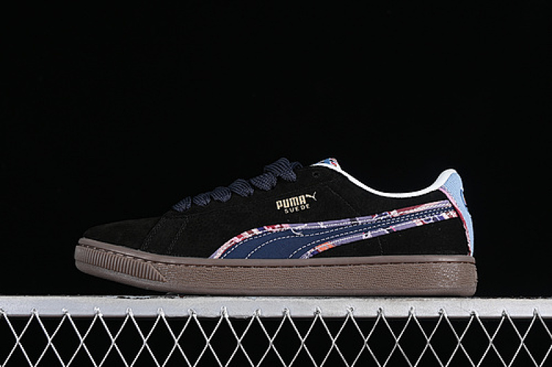 Puma Puma SUEDE BZ EMB CNY BLACK/BROWN/BLUE · 399021-01, photo 1