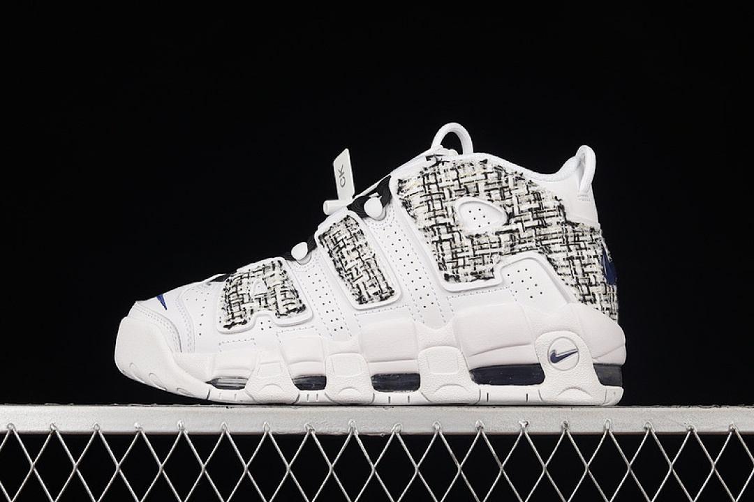 Nike [DH9719-100]-[AIR MORE UPTEMPO WHITE/MIDNIGHT NAVY/BLACK]-[WOMAN:36-39]-[MAN:40-45], photo 1