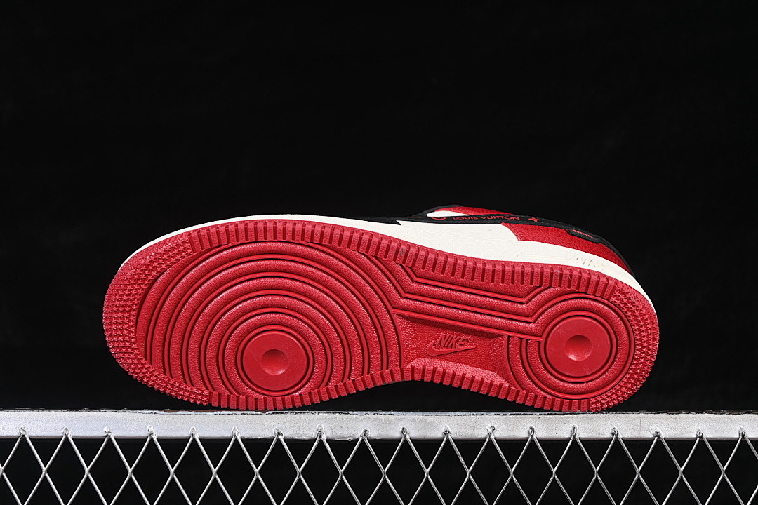 Nike [KD1688-007]-[AIR FORCE 1 07 LOW CASUAL SNEAKERS RED/WHITE/BLACK]-[WOMAN:36-39]-[MAN:40-45] - Image 14