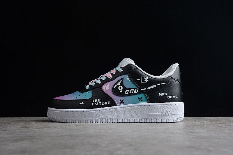 Nike Nike AIR FORCE 1 07 LOW VIDEO GAME BLACK/MULTI-COLOR · CW2288-111, photo 1