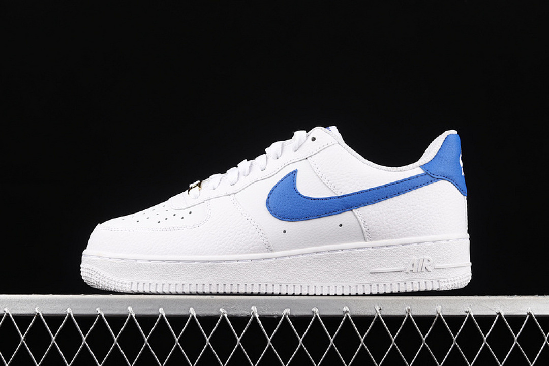 Nike [DM2845-100]-[AIR FORCE 1 LOW WHITE/WHITE/ROYAL BLUE]-[WOMAN:36-39]-[MAN:40-45], photo 1