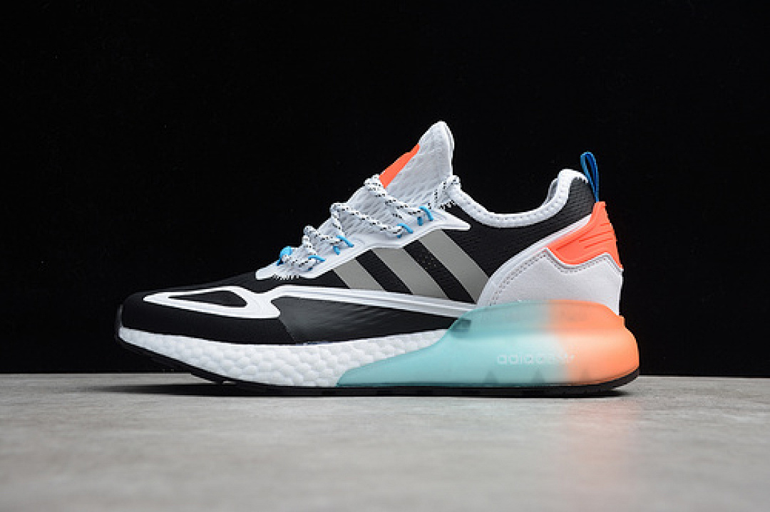 Unbranded [FV7468]-[ZX 2K BOOST CORE BLACK/BLUE/CLOUD WHITE-ORANGE]-[MAN:40-45], photo 1