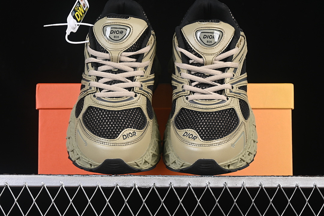 Dior [LOW-TOP CASUAL SPORTS SHOES BROWN/BLACK/BROWN]-[WOMAN:36-39]-[MAN:40-46] - Image 13