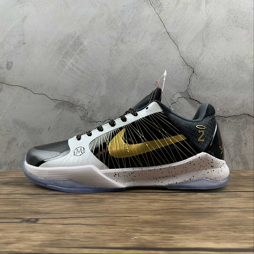 Nike Nike KOBE V PROTRO BLACK/WHITE/GOLD · CD0824-127, photo 1