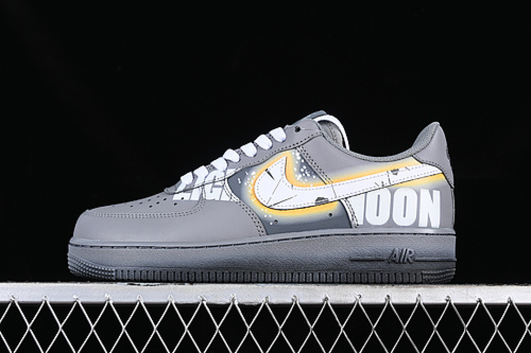 Nike [CW2288-111]-[AIR FORCE 1 07 LOW WHITE/GREY/YELLOW]-[WOMAN:36-39]-[MAN:40-45], photo 1