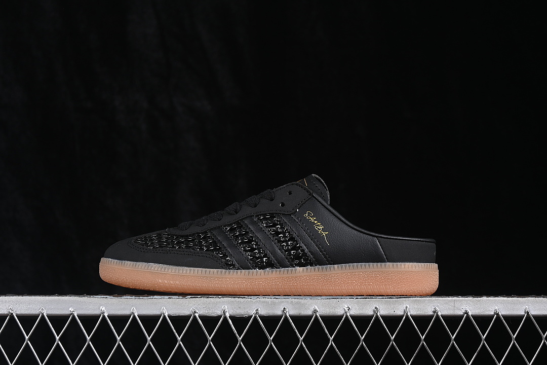 Adidas [KH7718]-[SAMBA OG CASUAL HALF-TROUSERS BLACK/BLACK/BLACK]-[WOMAN:35-39]-[MAN:40-45], photo 1