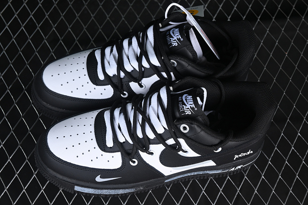 Nike [CV9879-542]-[AIR FORCE 1 07 LOW BLACK/WHITE]-[WOMAN:36-39]-[MAN:40-45] - Image 12