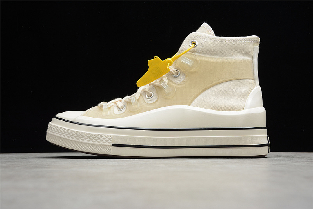 Converse [171258C]-[KIM JONES X CHUCK TAYLOR ALL-STAR 70S HIGH WHITE/NATURAL/IVORY]-[UNSIEX:35-44], photo 1