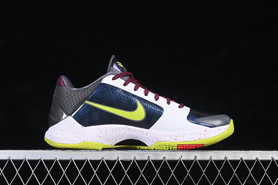 Nike [CD4991-100]-[5 CHAOS MEN'S PRACTICAL BASKETBALL SHOES BLUE/GREEN/BLACK/WHITE]-[MAN:40-48.5] - Image 15