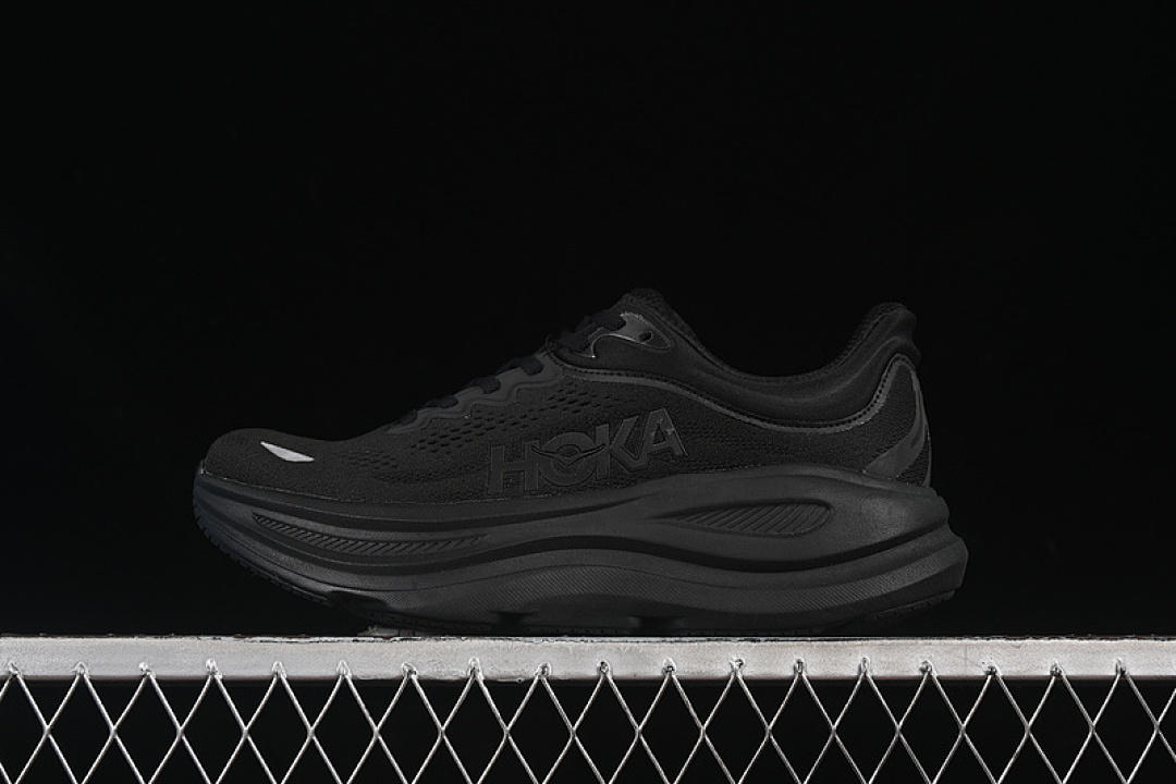 On Running [1162014 BBLC]-[HOKA ONE BONDI 9 BLACK]-[WOMAN:36-39]-[MAN:40-45] - Image 2