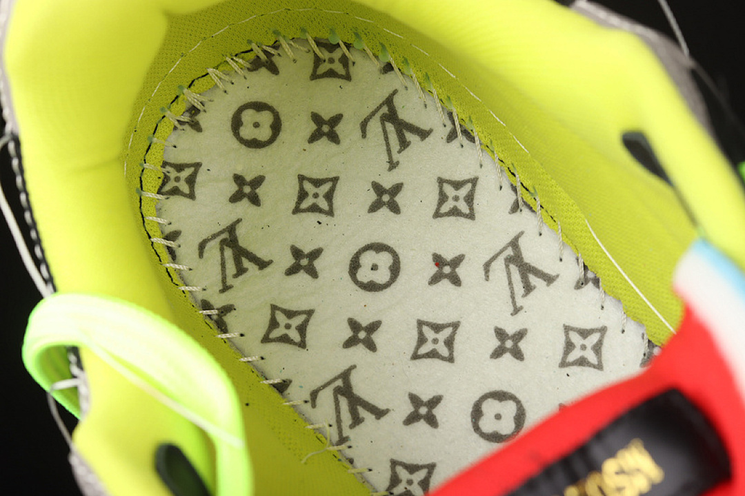 Louis Vuitton [L*V 2021SS TRAINER SHOES BLACK/LIGHT GREY/GREEN]-[MAN:38-45] - Image 6