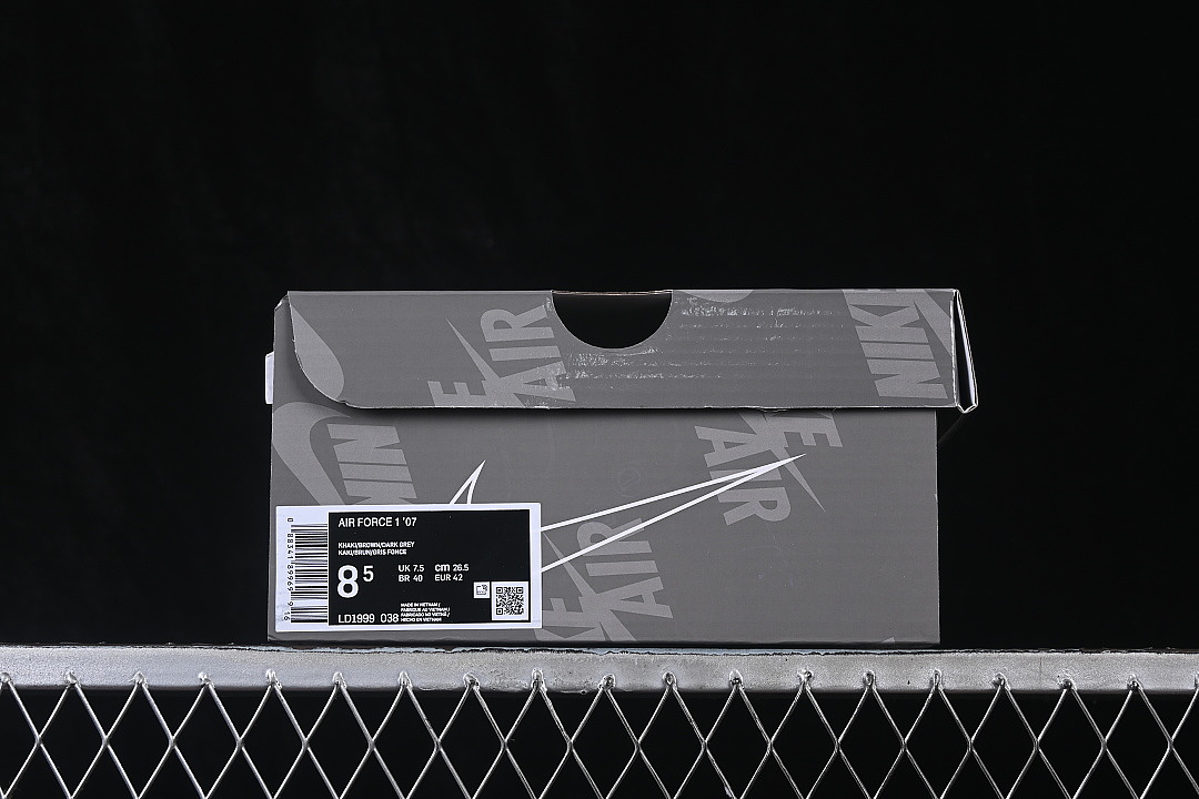 Nike [LD1999-038]-[AIR FORCE 1 07 LOW CASUAL SNEAKERS WHITE/BLACK]-[WOMAN:36-39]-[MAN:40-45] - Image 11