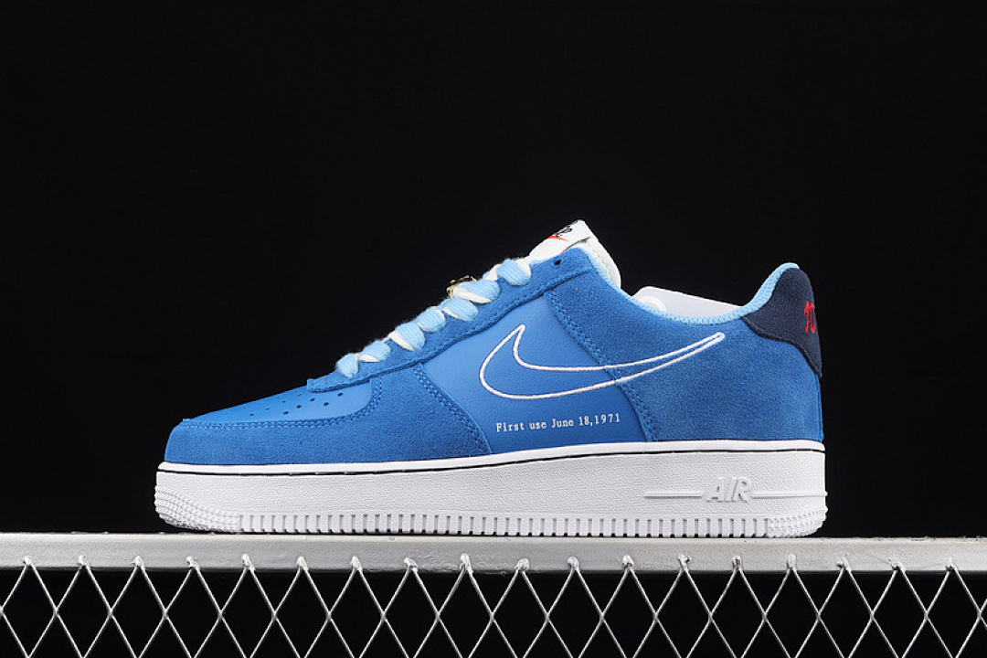 Nike [DB3597-400]-[AIR FORCE 1 LOW 07 LV8 FIRST USE UNIVERSITY BLUE/WHITE/DEEP (ROYAL BLUE]), photo 1