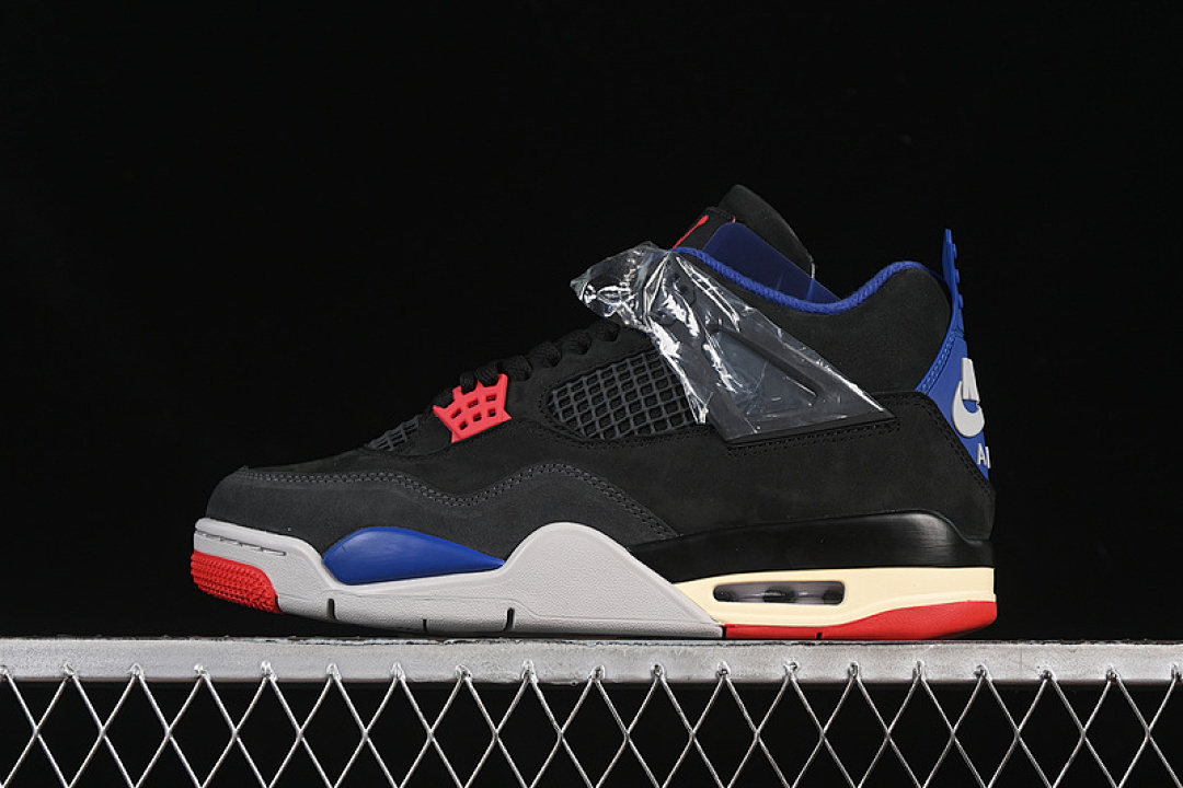 Jordan [FV5029-003]-[AIR JORDAN 4 RETRO LASE BLACK/BLUE/RED/GREY]-[WOMAN:36-39]-[MAN:40-47.5], photo 1