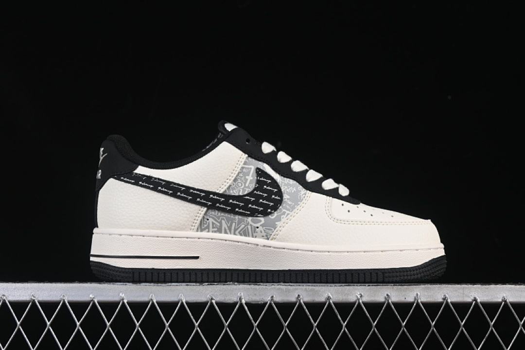 Nike [XD2588-611]-[AIR FORCE 1 07 LOW CASUAL SNEAKERS BLACK/WHITE/GREY]-[WOMAN:36-39]-[MAN:40-45] - Image 15