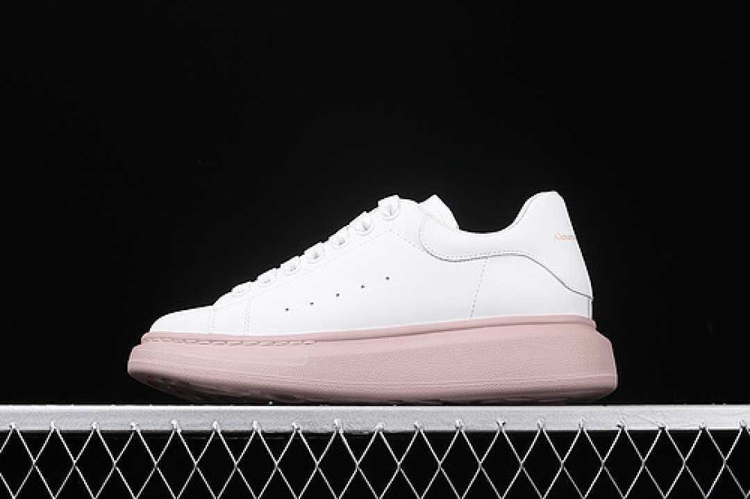 Alexander McQueen [ALE*XANDER MCQUEEN SOLE SNEAKERS WHITE/WHITE/PINK]-[WOMAN:34-39], photo 1