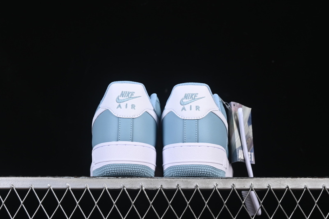Nike [FJ4146-403]-[AIR FORCE 1 07 LOW CASUAL SNEAKERS SKY BLUE/WHITE]-[WOMAN:36-39]-[MAN:40-45] - Image 13