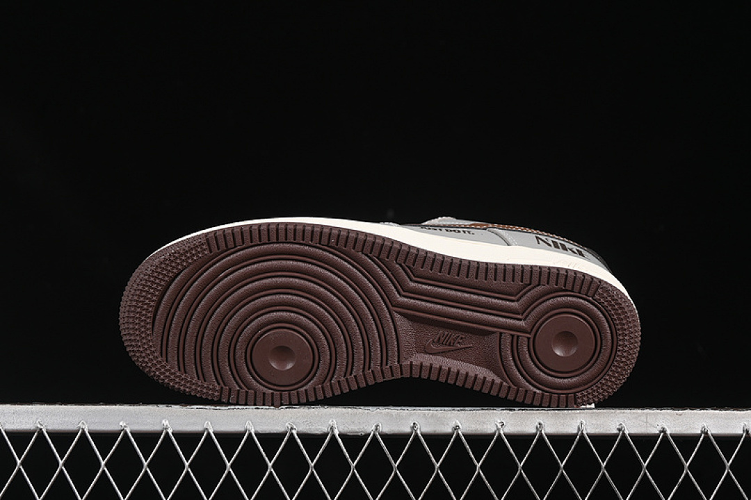 Nike [KK1988-073]-[AIR FORCE 1 07 LOW GREY/BROWN]-[WOMAN:36-39]-[MAN:40-45] - Image 15